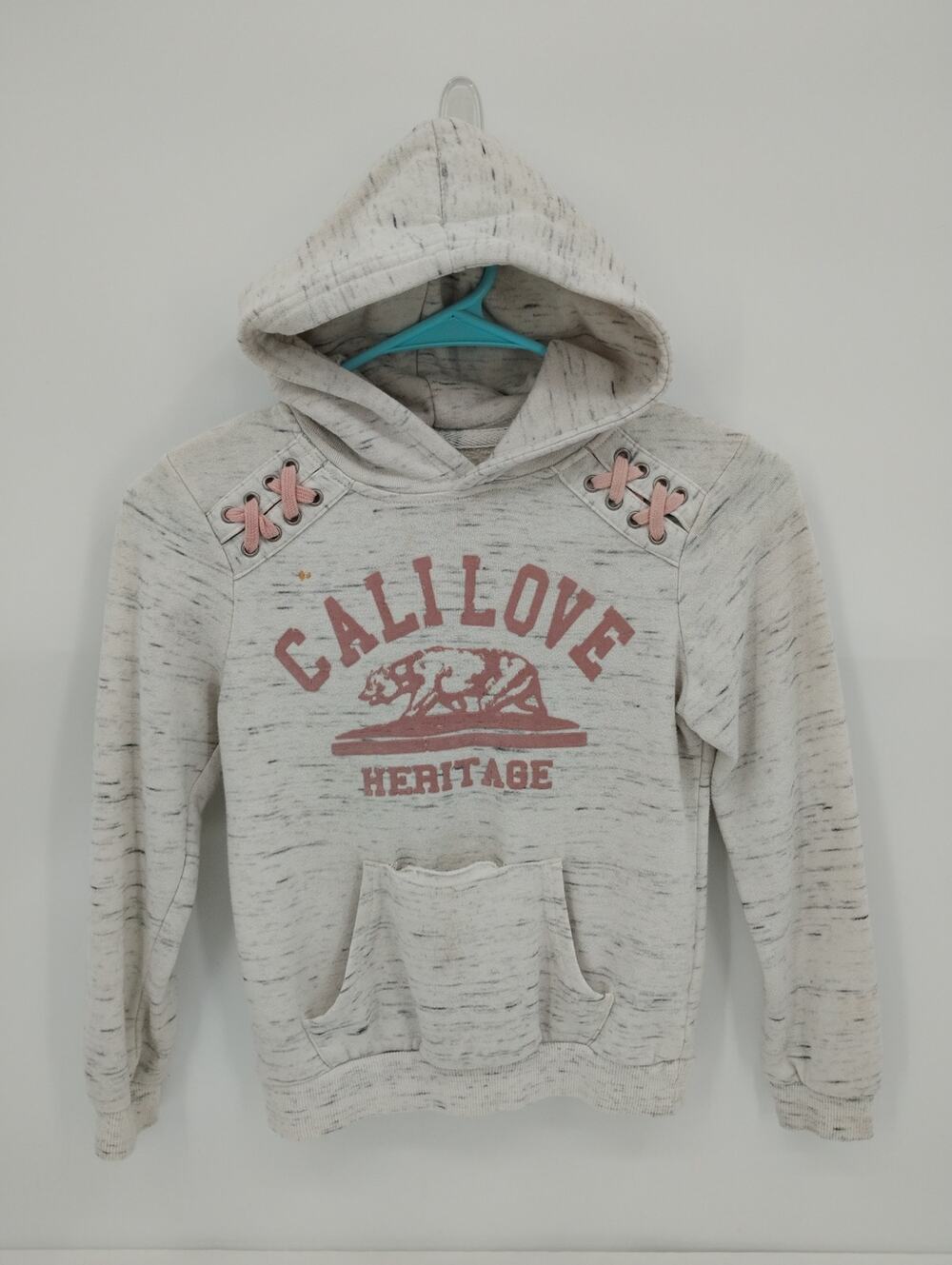 Reflex Kids Cali Love Hoodie Sweatshirt California Republic Bear size 6